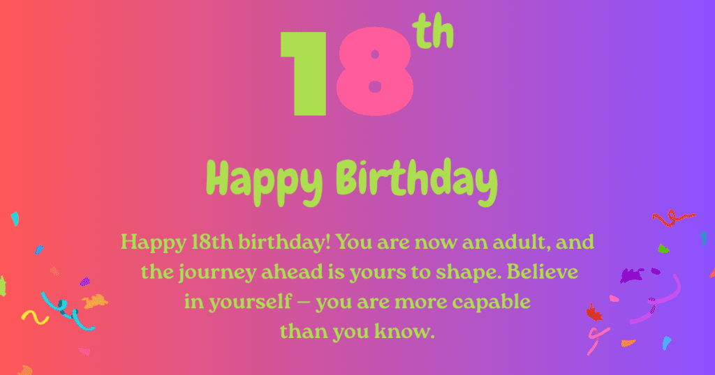 18th Birthday