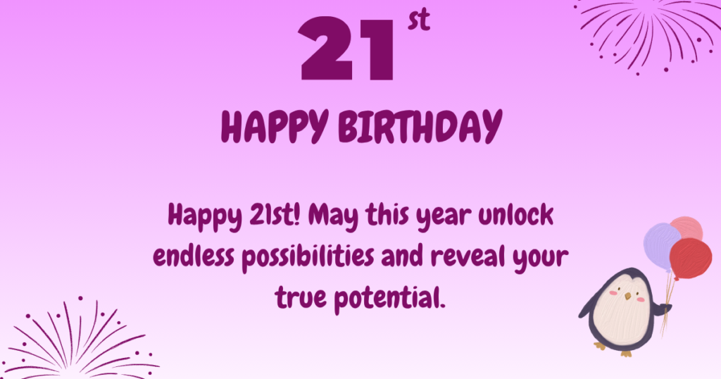 21st Birthday