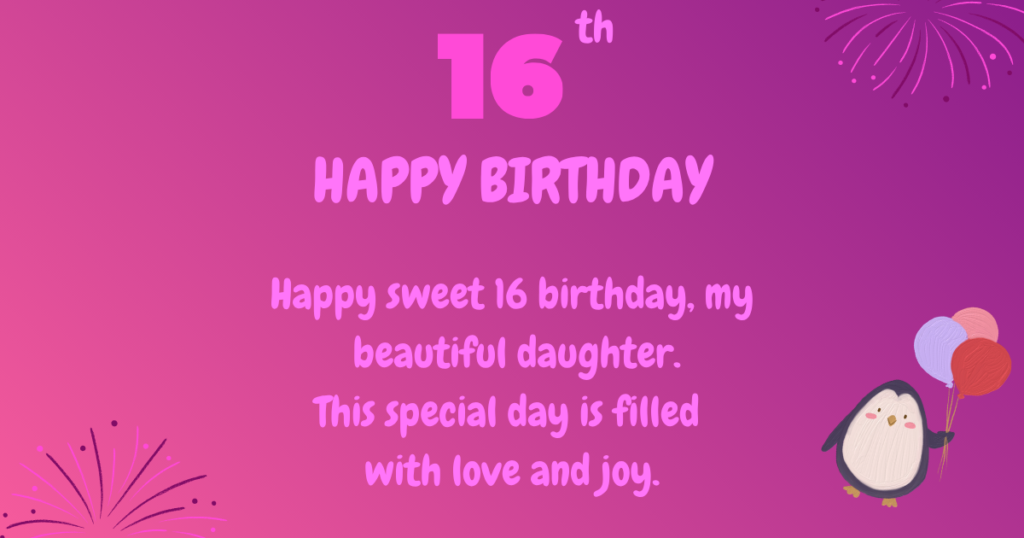 16th Birthday