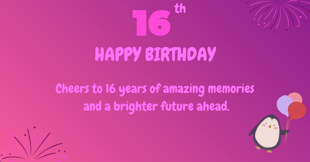 16th Birthday