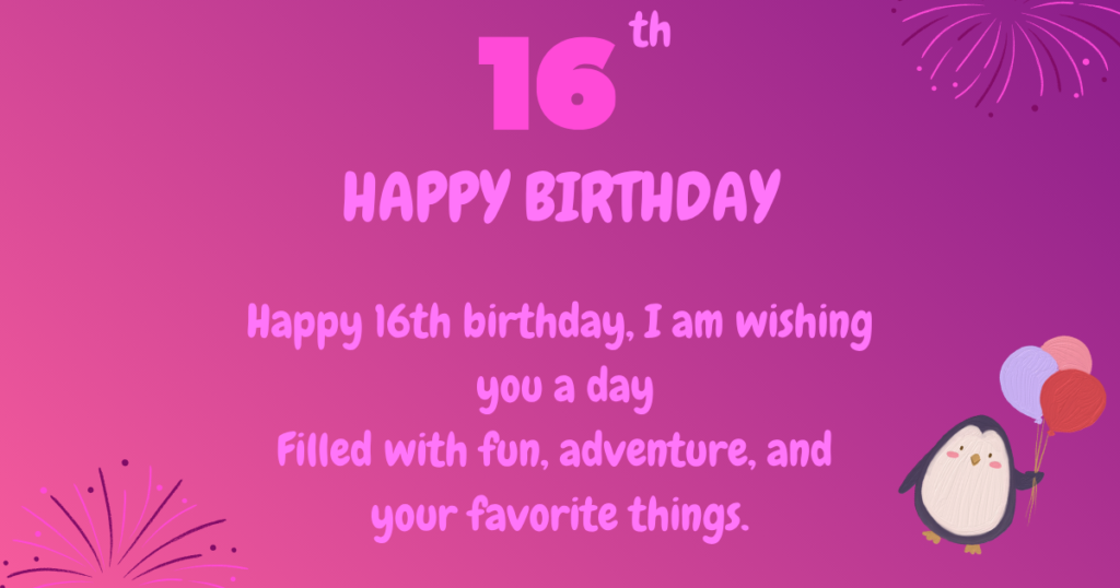 16th Birthday