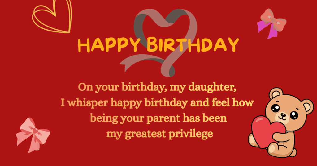 Birthday Wishes for Daughter 