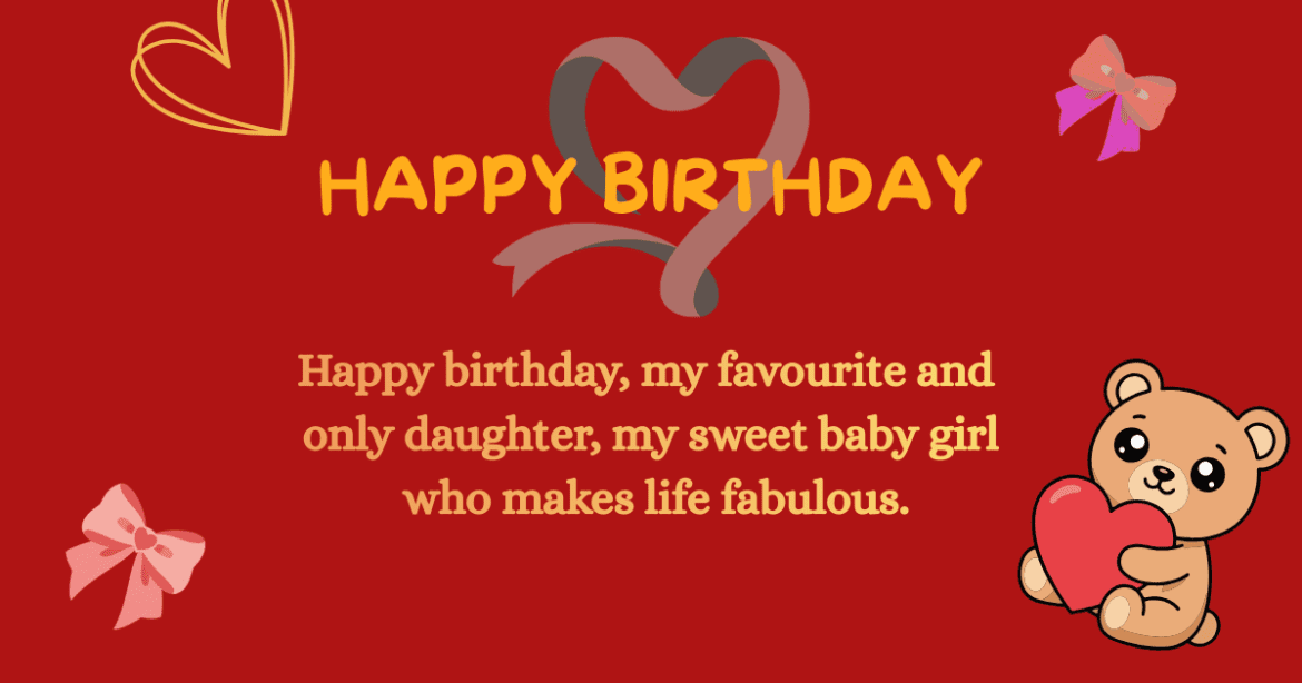 Birthday Wishes for Daughter