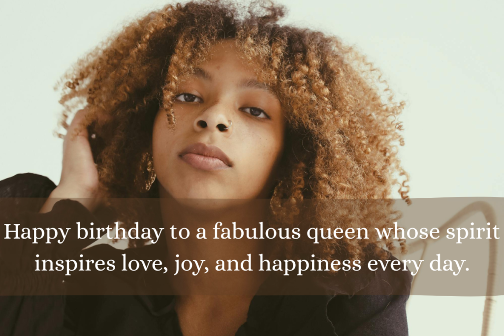 birthday wishes for black woman