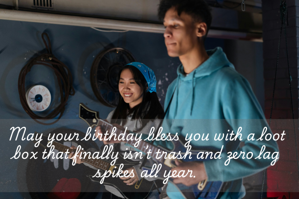 birthday wishes for game lover