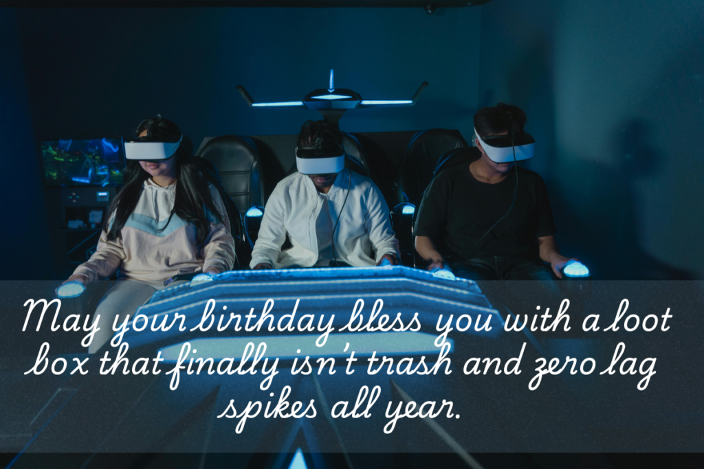 birthday wishes for game lover