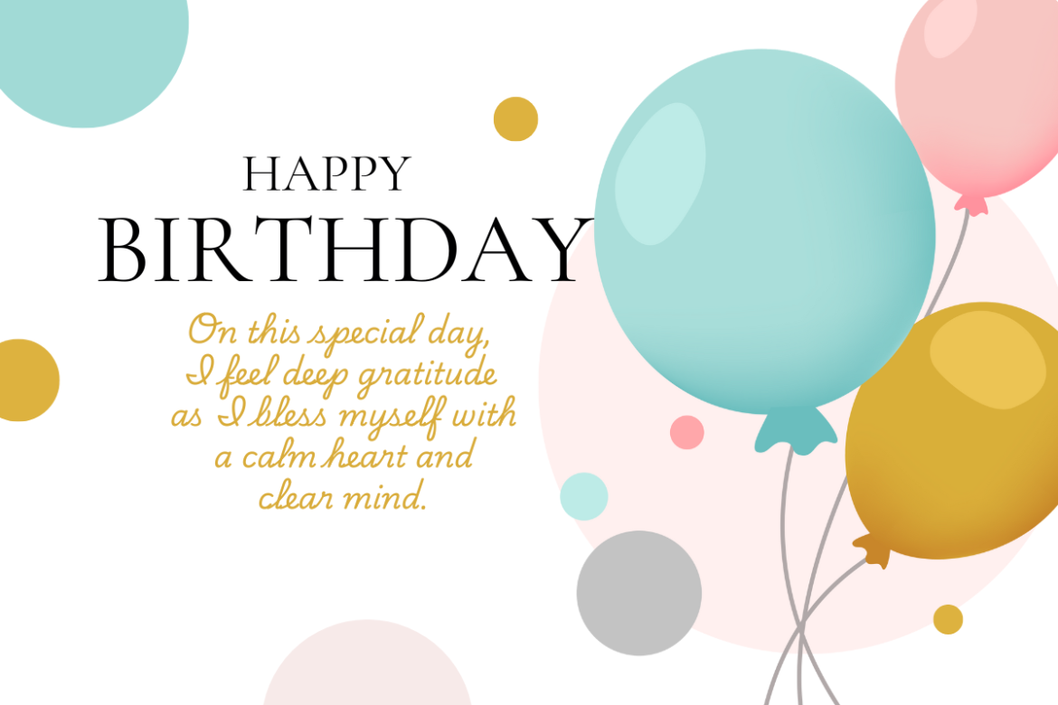 birthday wishes for myself