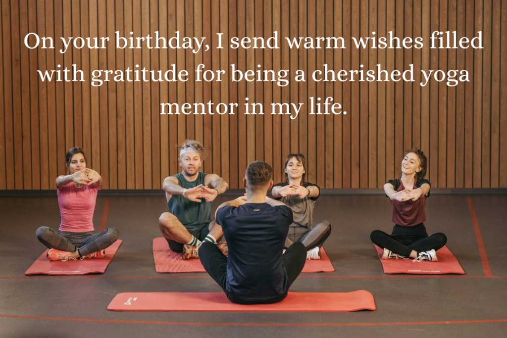short wishes for yoga teacher