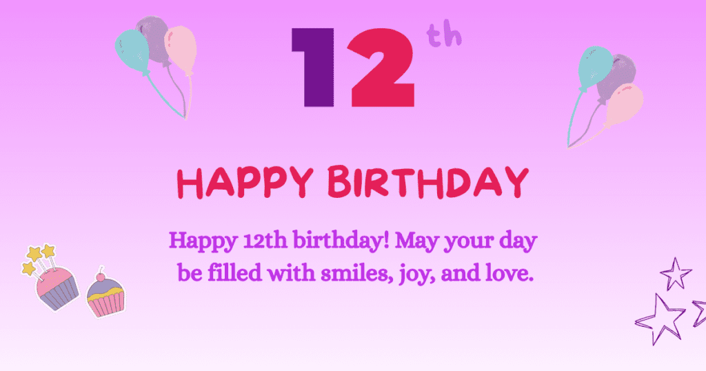 12th Birthday