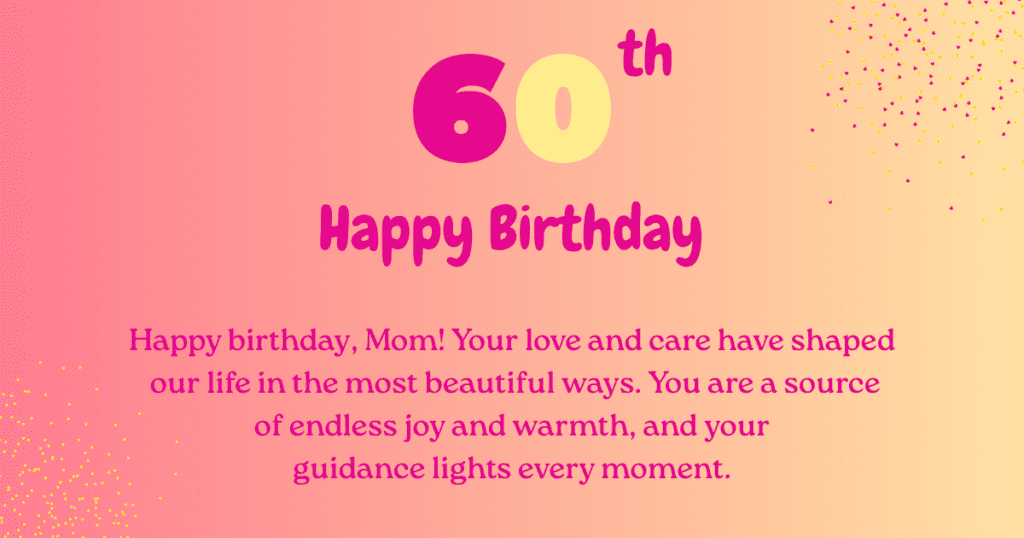 60th birthday wishes