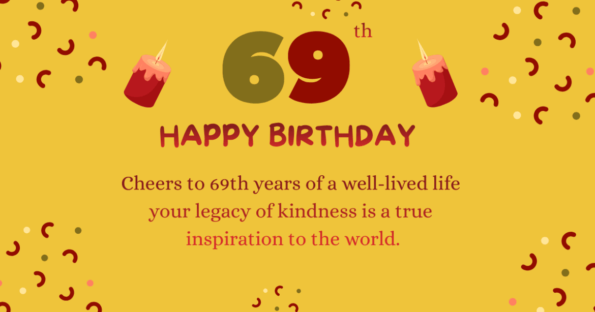 69th birthday wishes