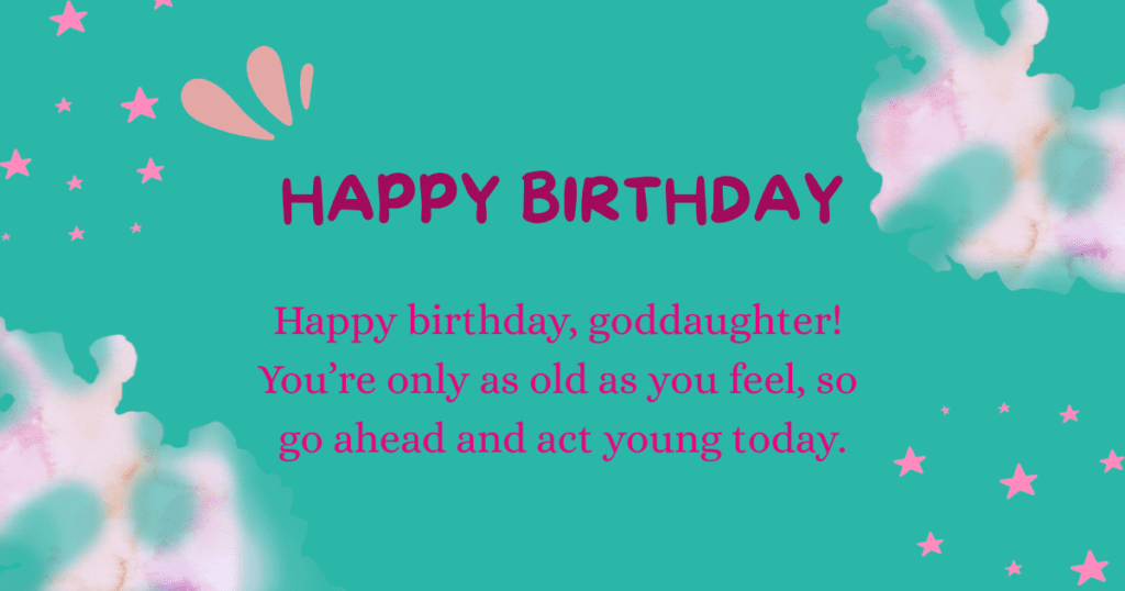 Birthday Wishes for Goddaughter
