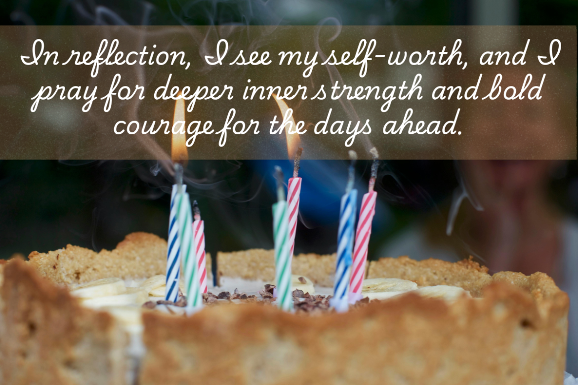 Birthday prayers for myself