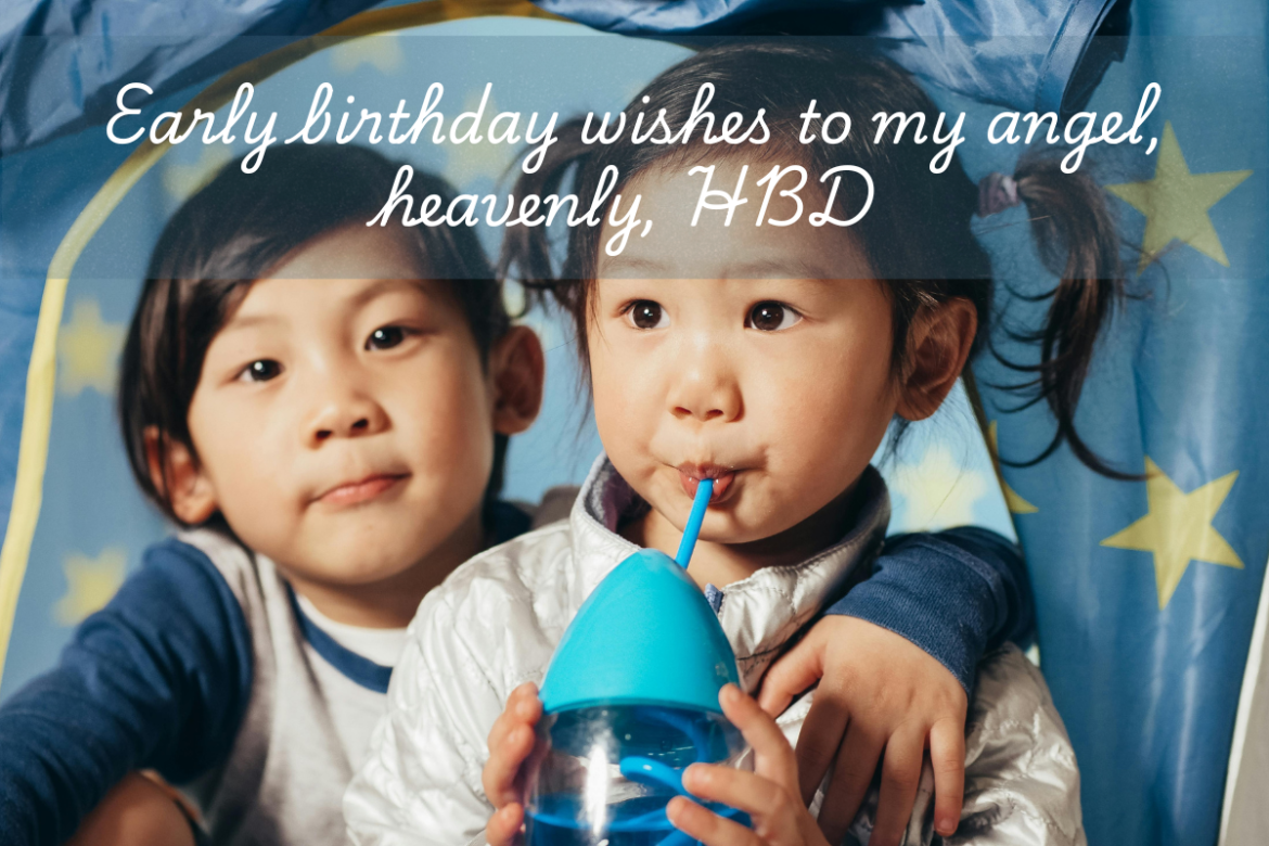 early birthday wishes