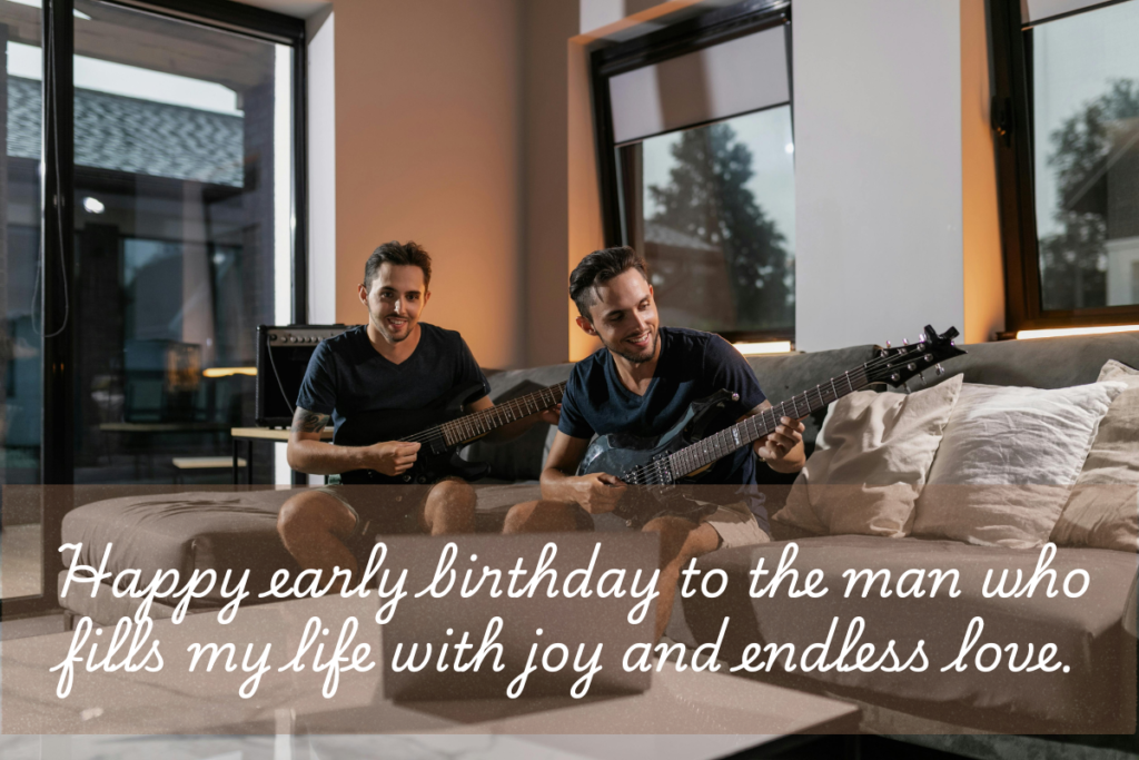 Early Birthday Wishes