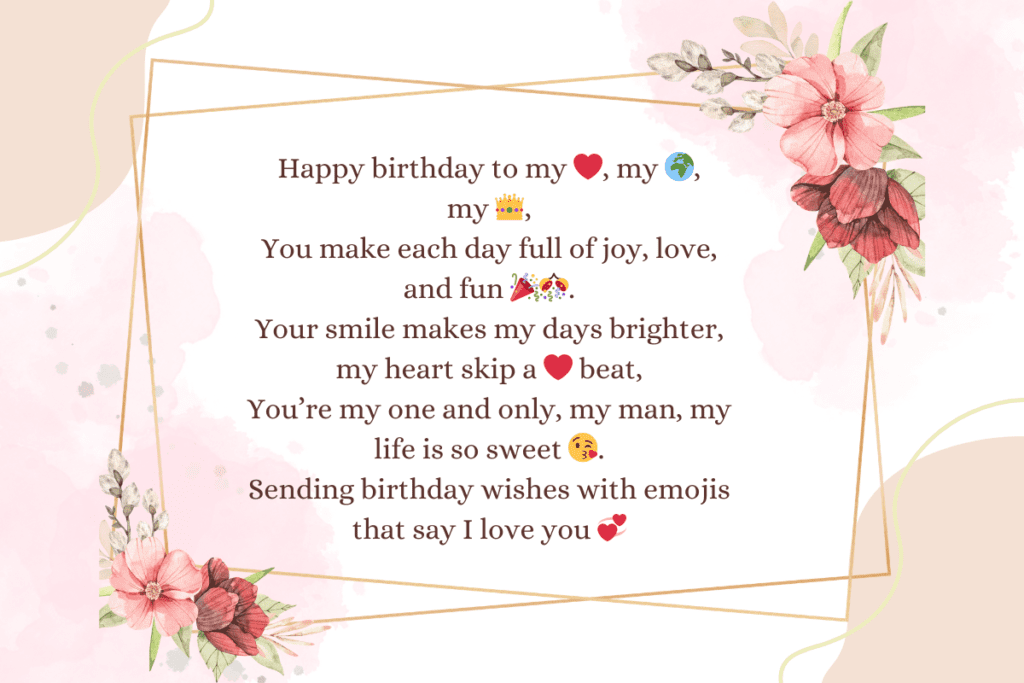 Birthday Poems for Boyfriend