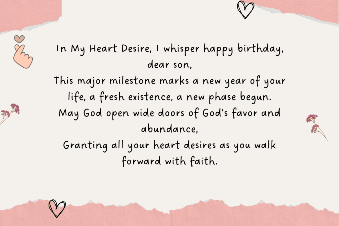 birthday poems for son