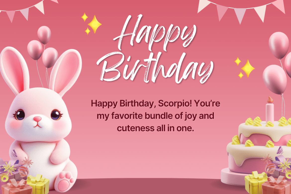 scorpio birthday wishes