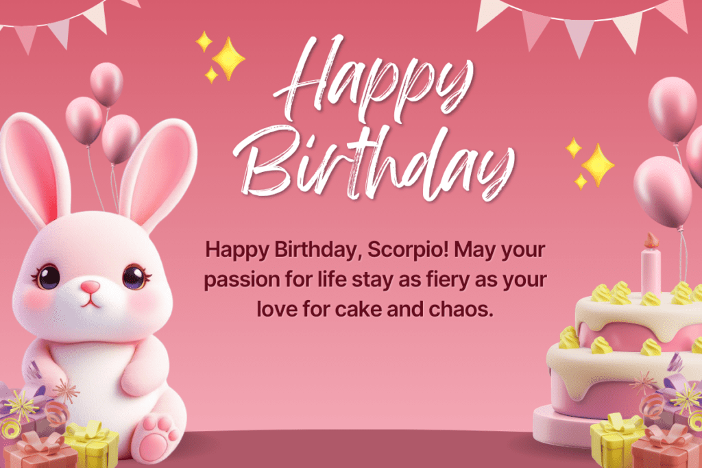 scorpio birthday wishes
