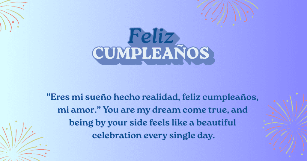 Birthday Wishes in Spanish