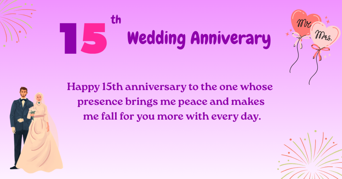 15th Wedding Anniversary