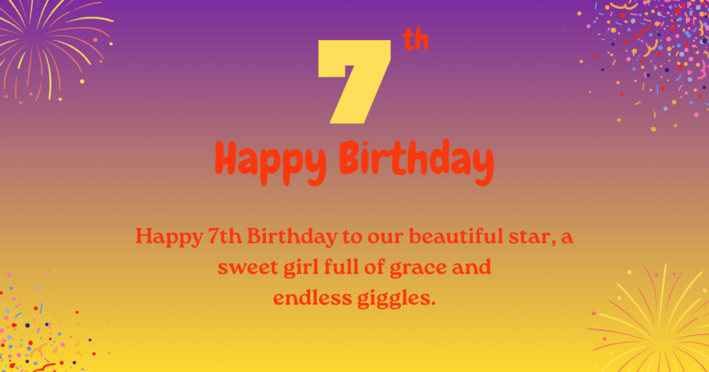 7th birthday