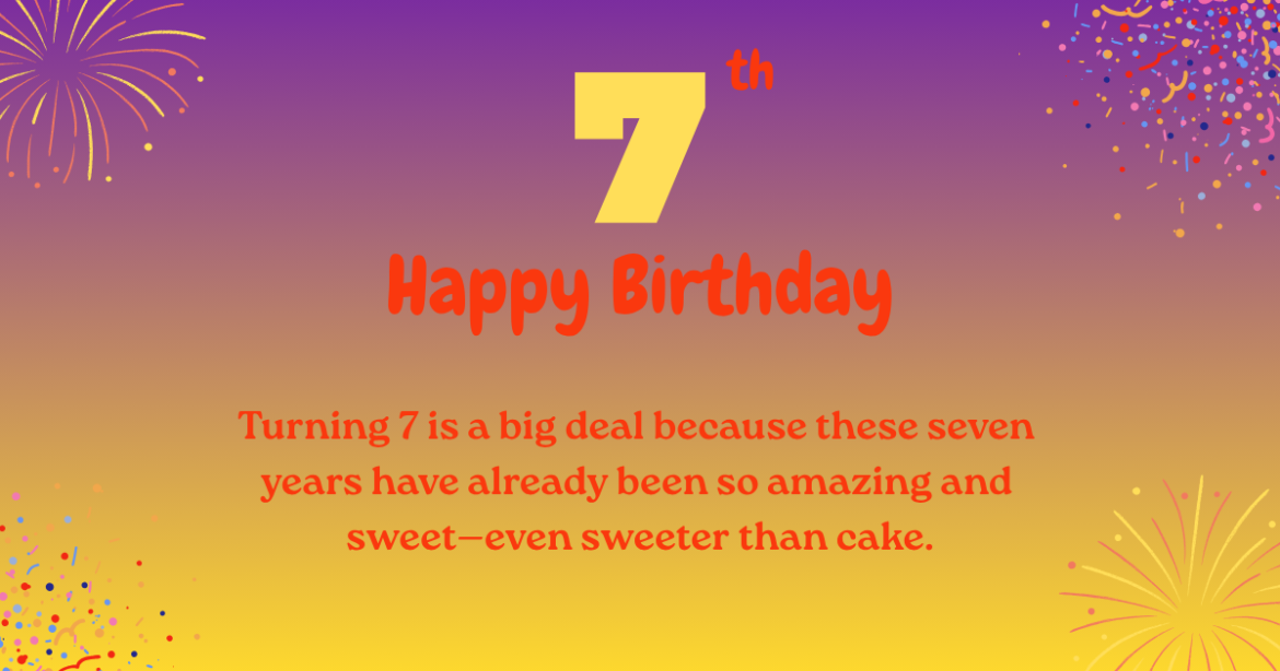 7th birthday