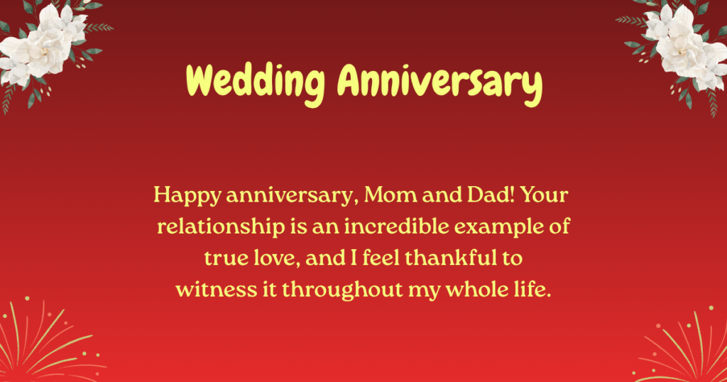 anniversary wishes for parents