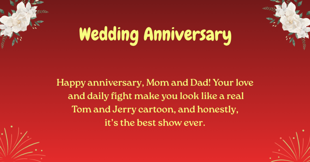 anniversary wishes for parents