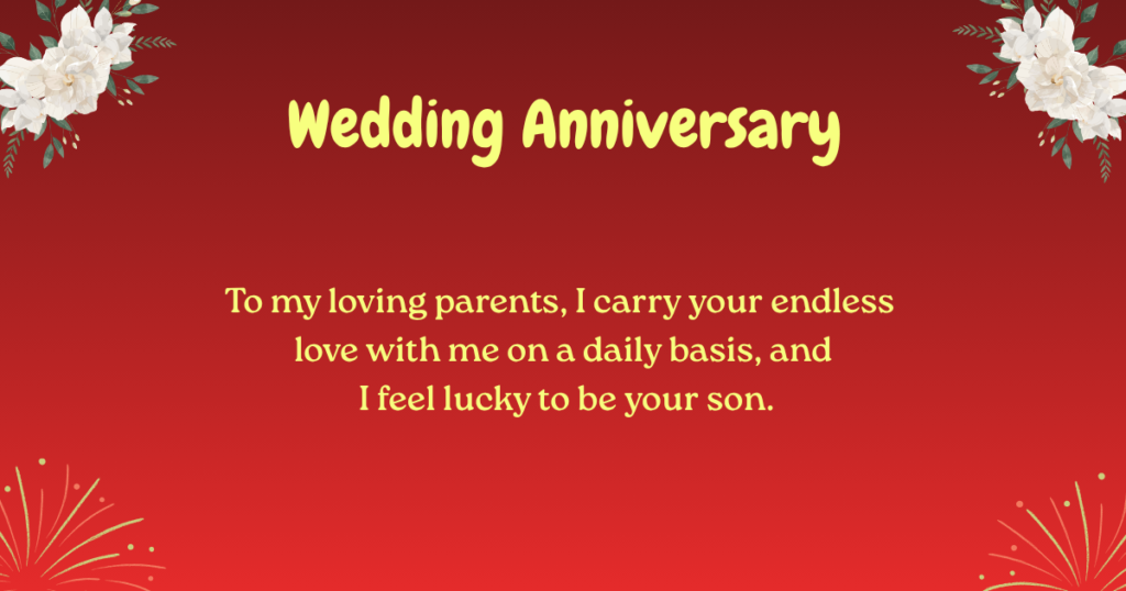 anniversary wishes for parents