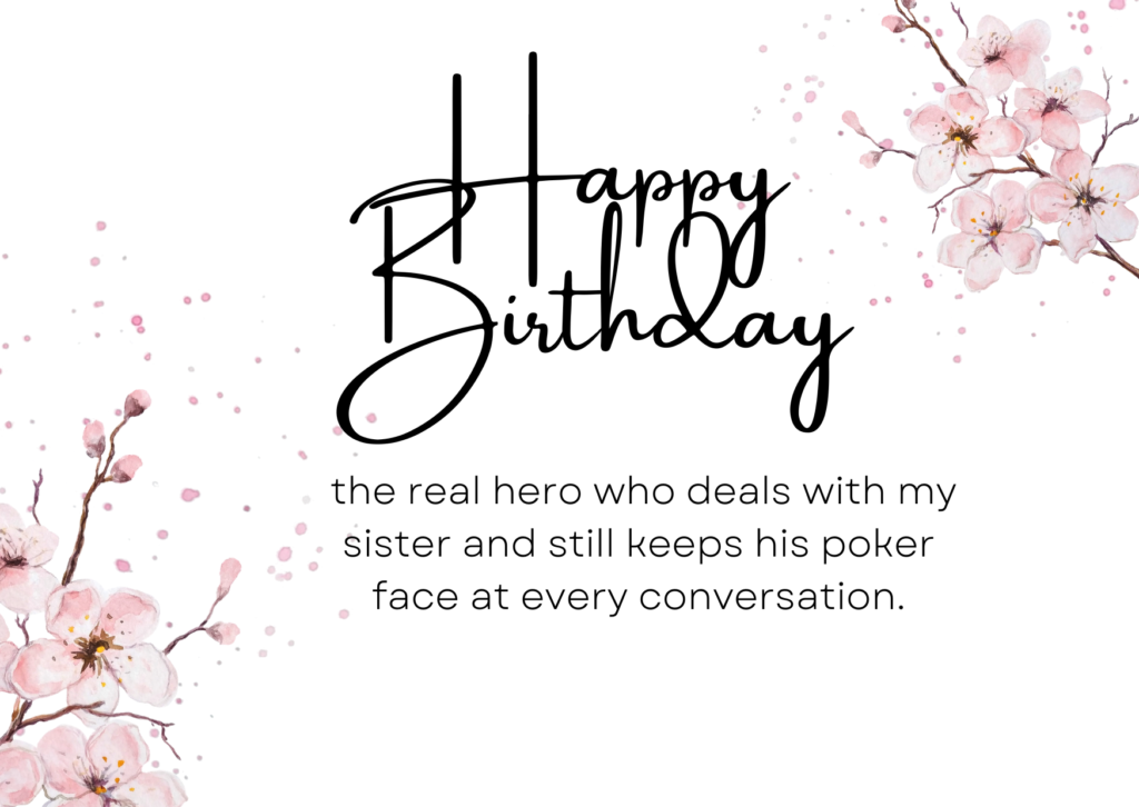 birthday wishes for brother-in-law 