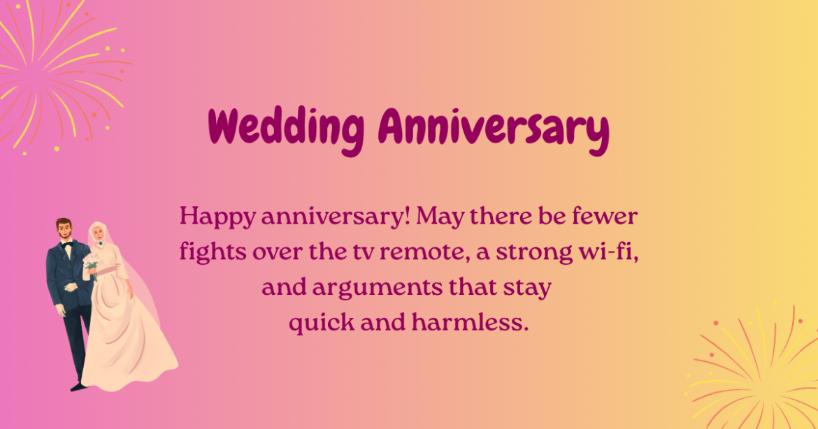 wedding anniversary for sister