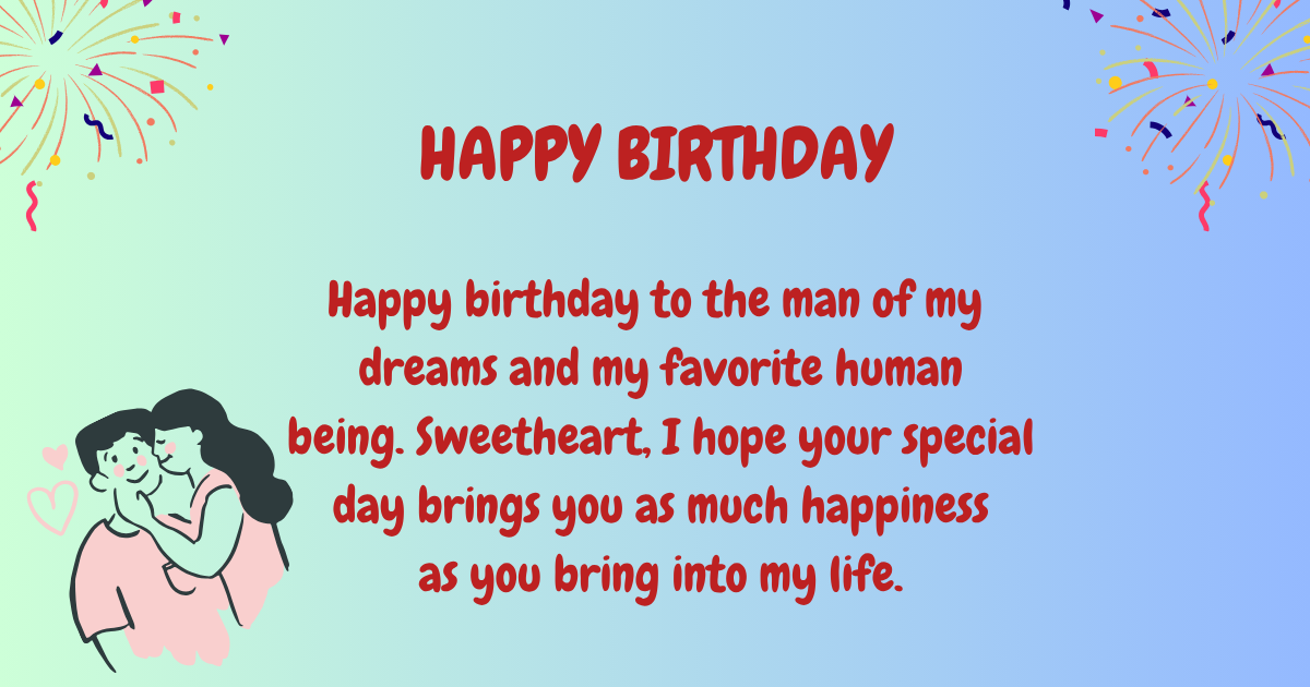 Birthday wishes for boyfriend