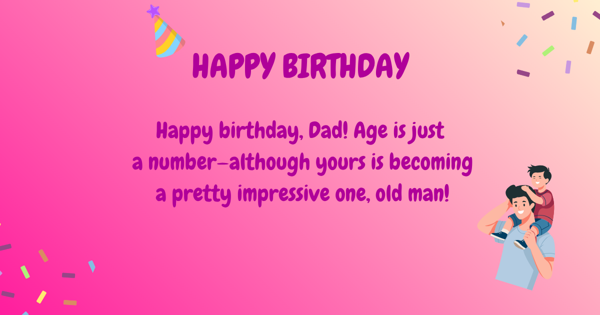 Birthday wishes for dad