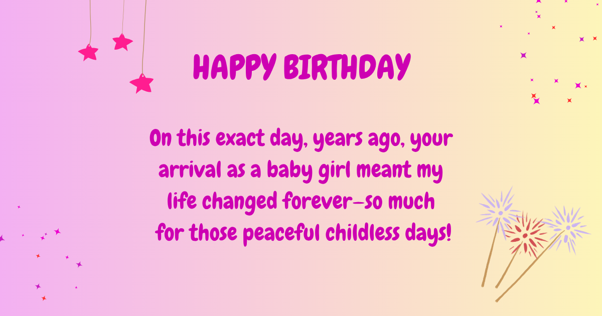 Birthday wishes for daughter