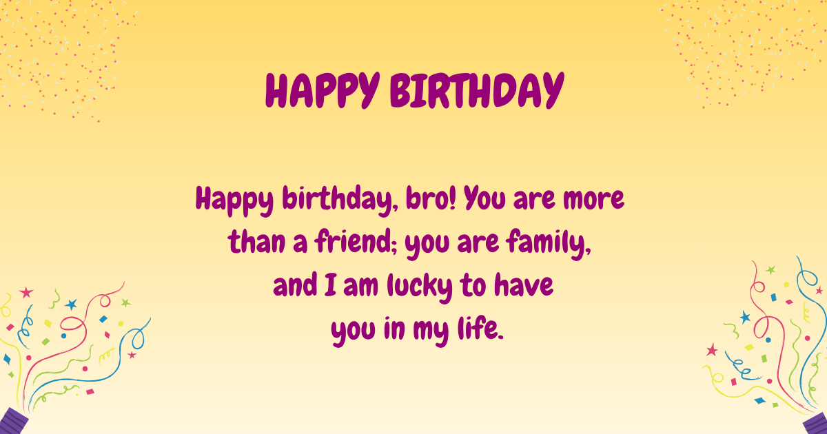 Birthday wishes for a friend