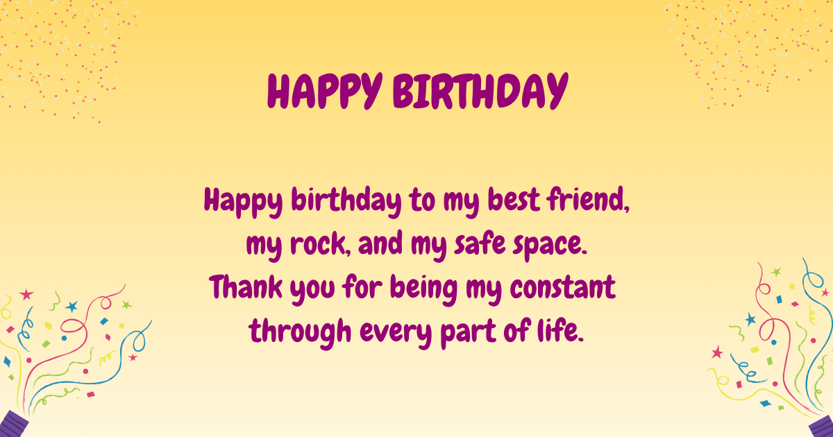 Birthday wishes for a friend