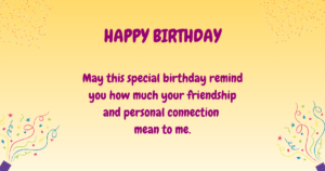 Birthday wishes for a friend