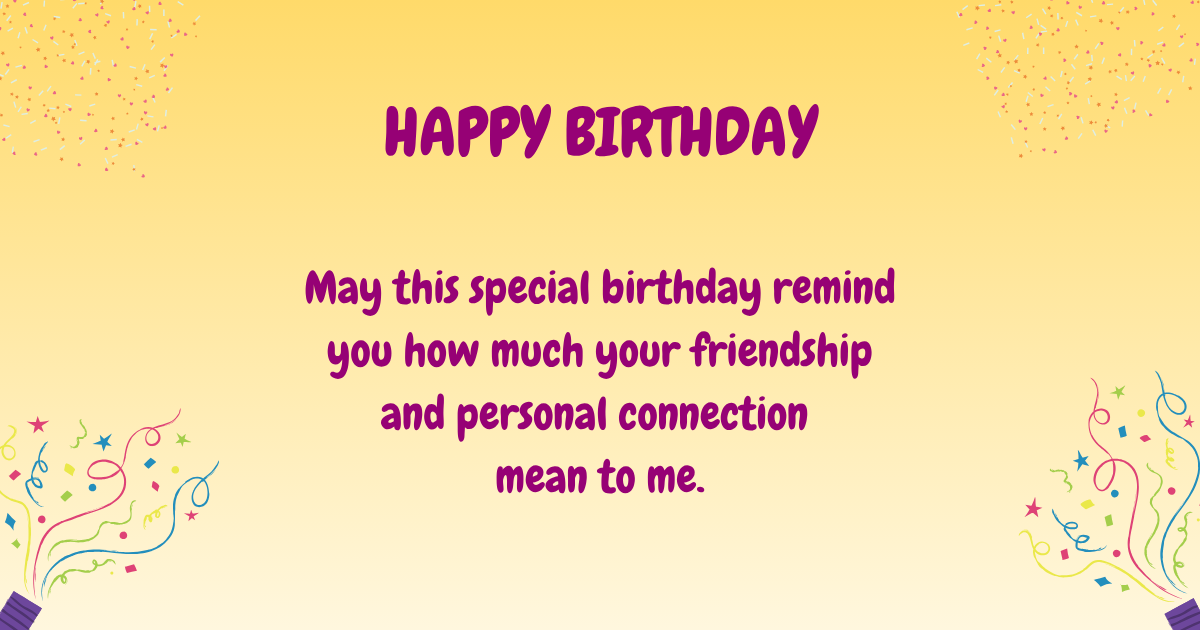 Birthday wishes for a friend