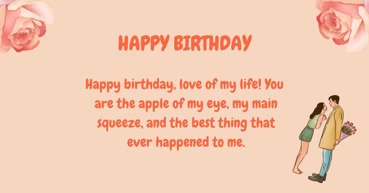 Birthday wishes for girlfriend