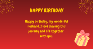 Birthday wishes for husband