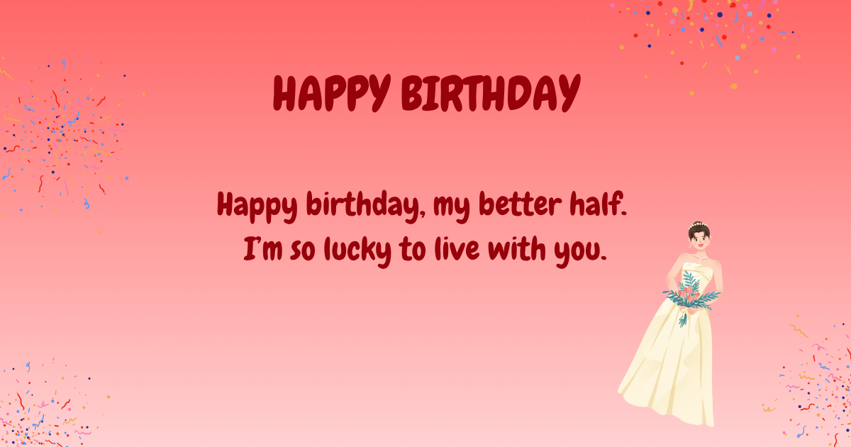 Birthday wishes for wife