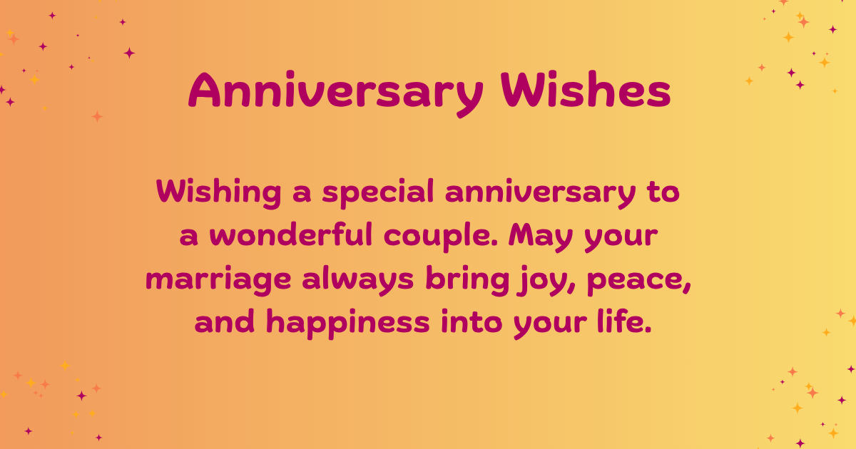 Anniversary Wishes for brother