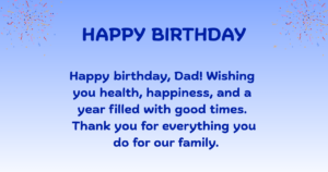 Birthday Wishes for father-in-law