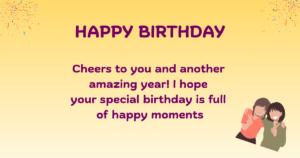 Birthday wishes for Long Distance Friend