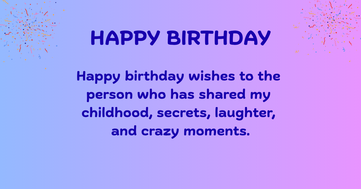 Birthday wishes for cousin brother