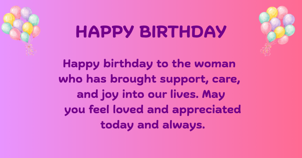 Birthday wishes for step mom