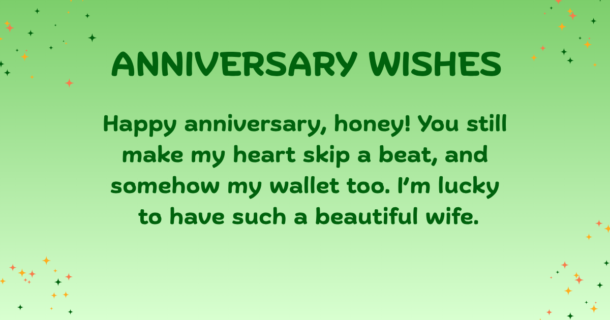 anniversary wishes for wife 