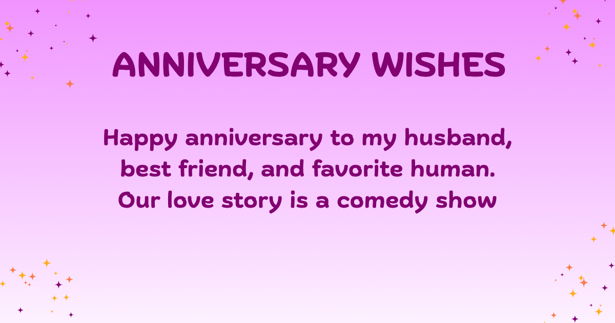 anniversary wishes for husband 