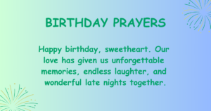 birthday prayers for husband